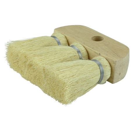 Weiler 6-1/4" 3-Knot Roof Brush, White Tampico Fill 44010